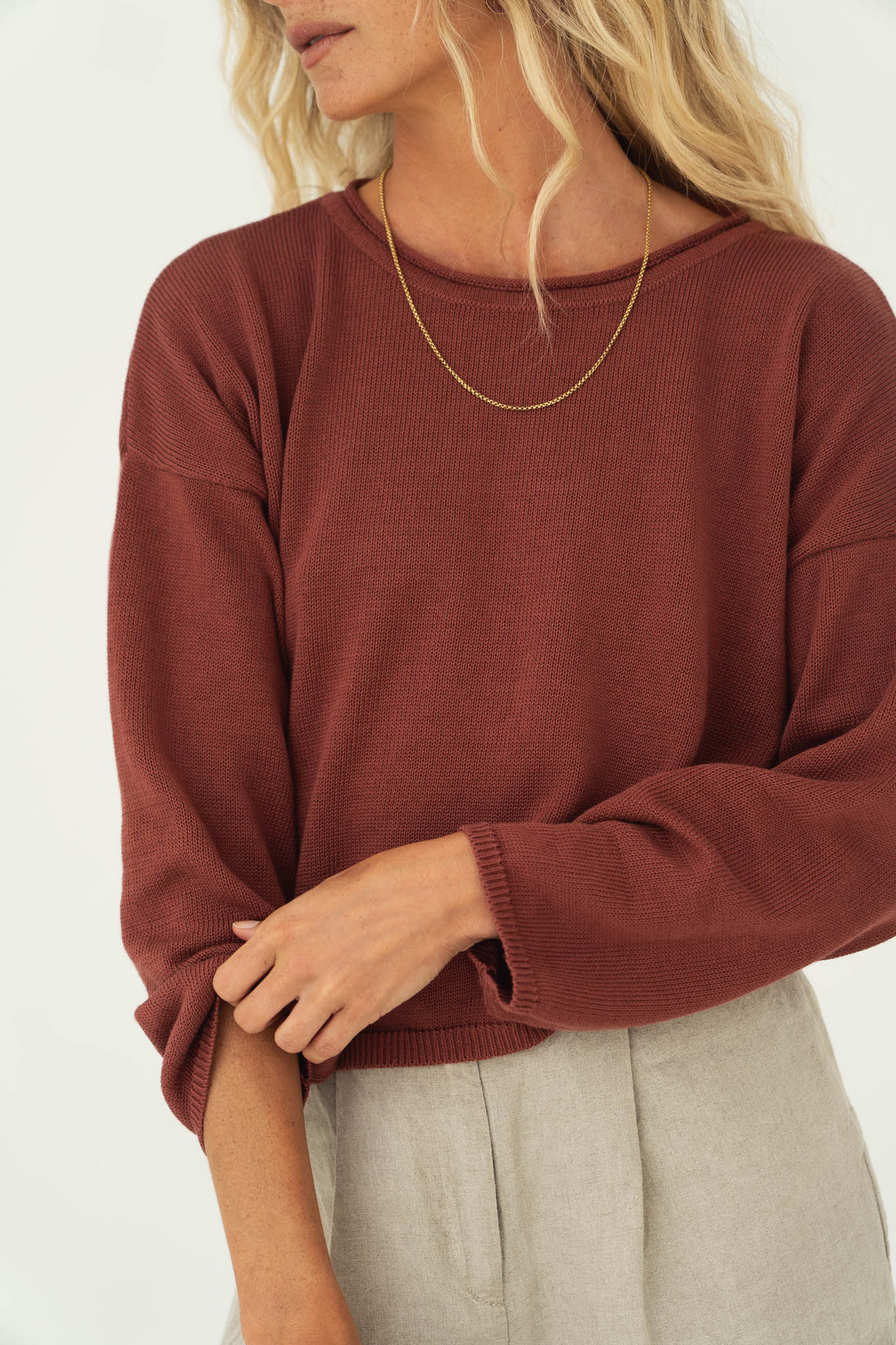Pullover Sofie Burgundy