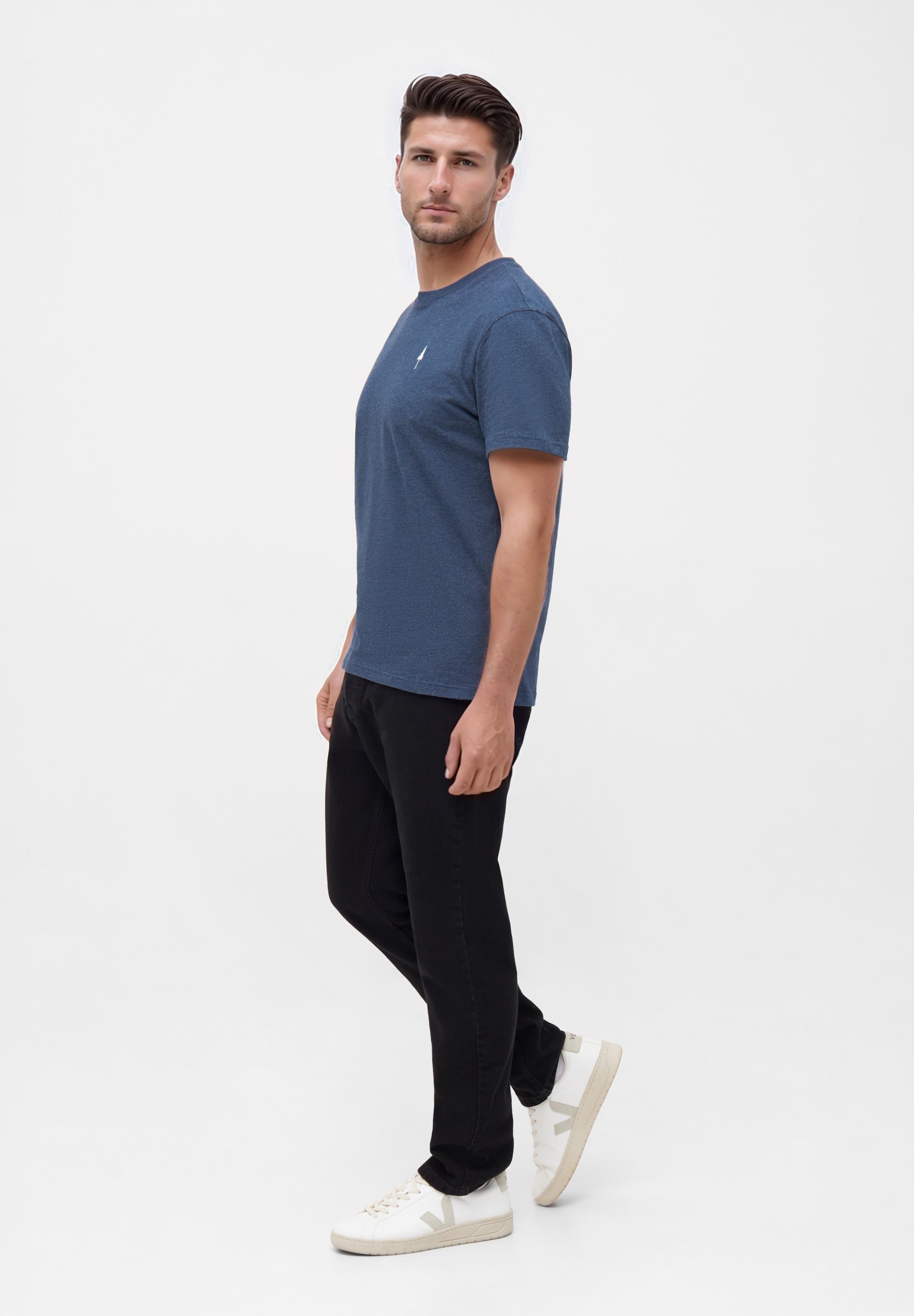 T-shirt Treeshirt Navy mel