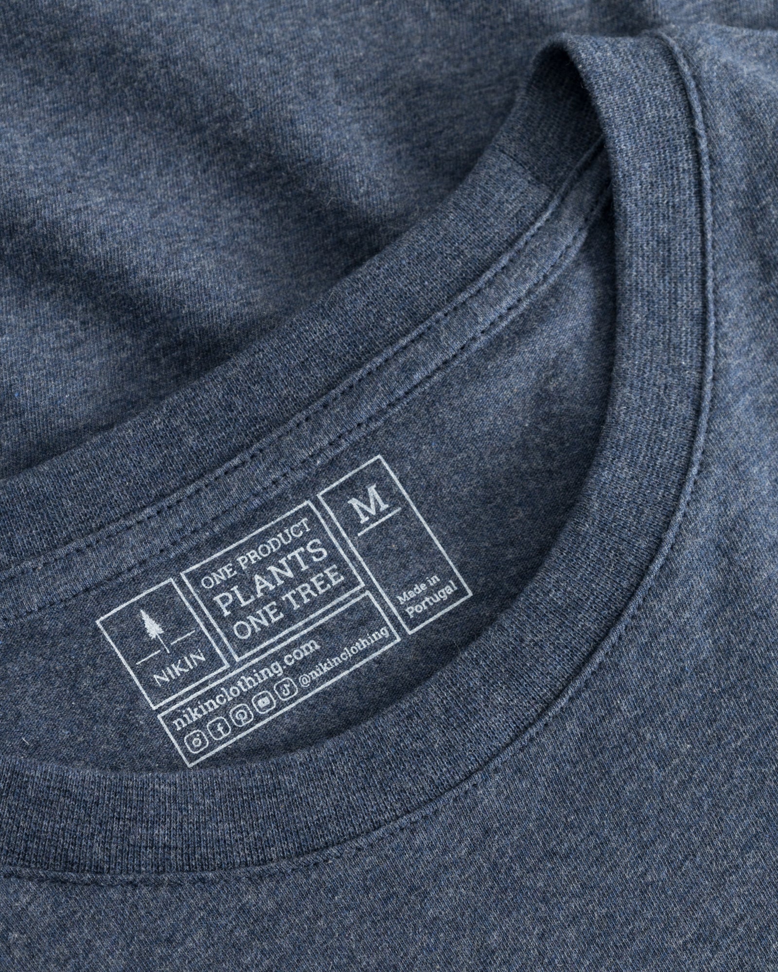T-shirt Treeshirt Navy mel