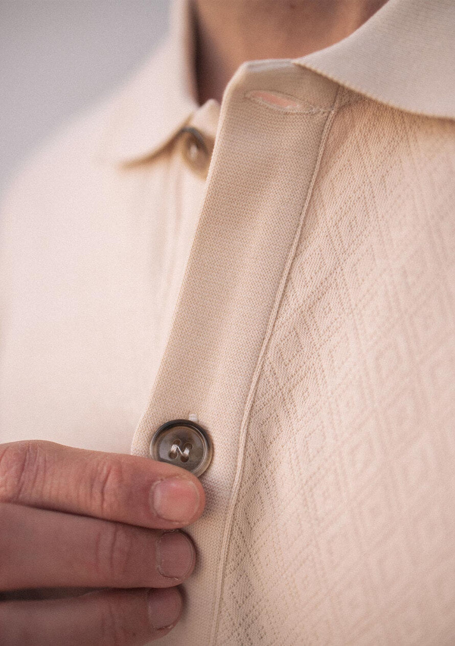 Poloshirt Reveur Ecru