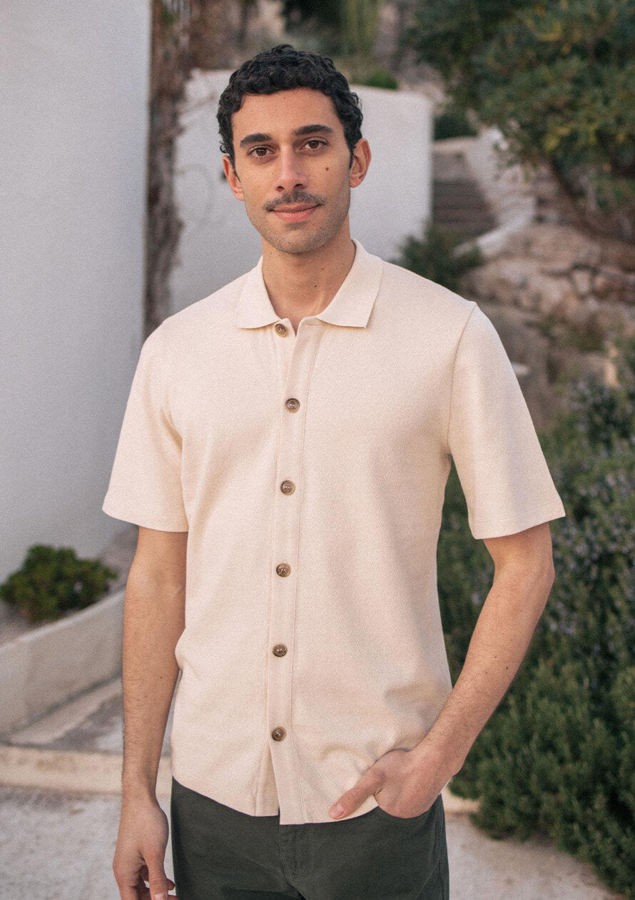 Poloshirt Reveur Ecru