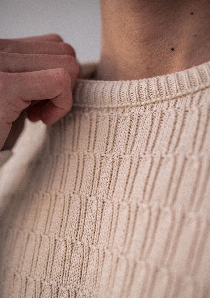 Pullover Epis Ekru
