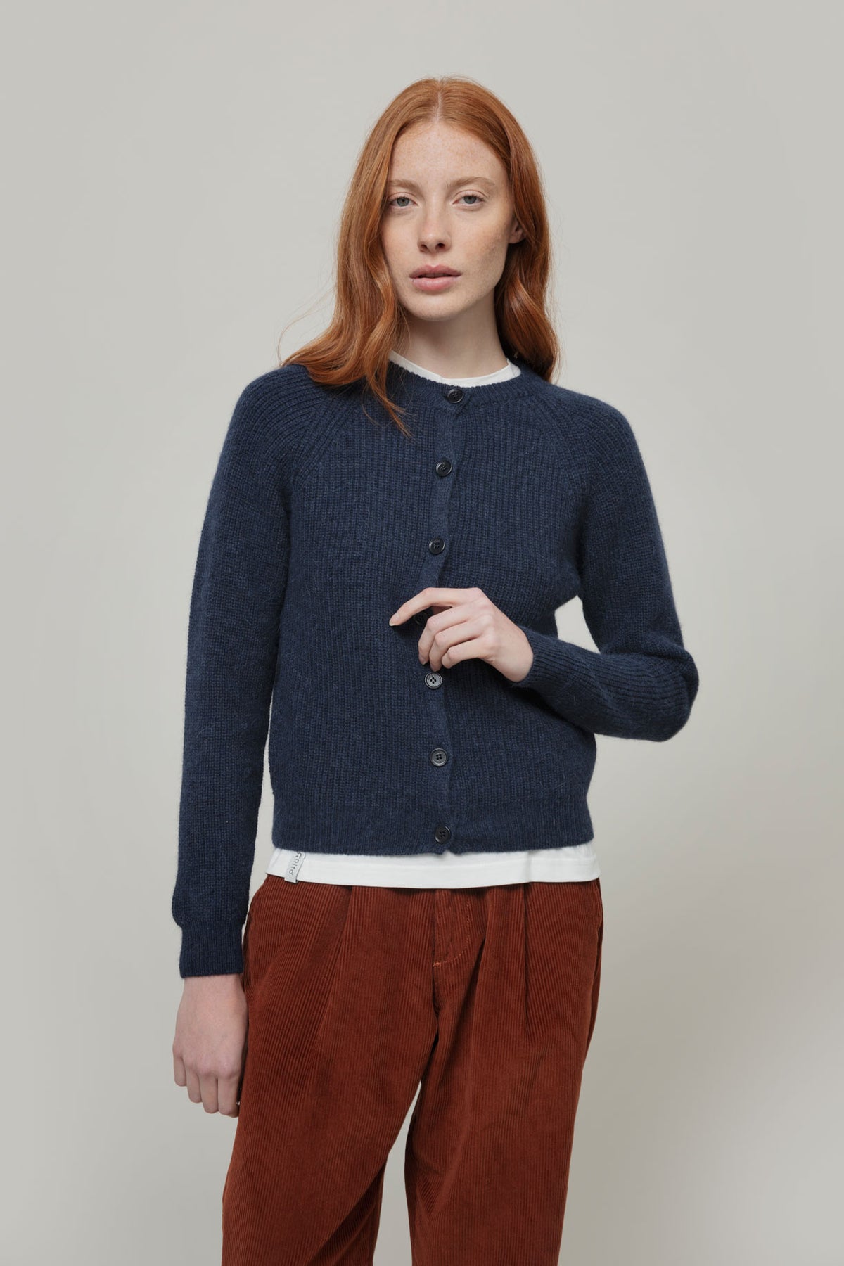 Cardigan Vittoria Bleu Marine