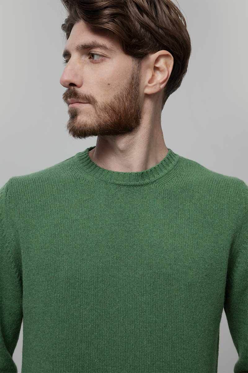 Pull Cachemire Roméo Vert