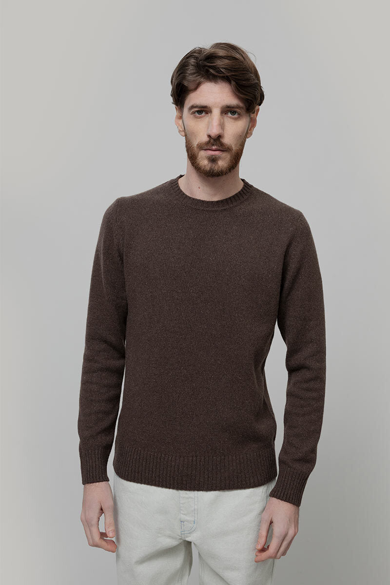 Pull Cachemire Roméo Marron