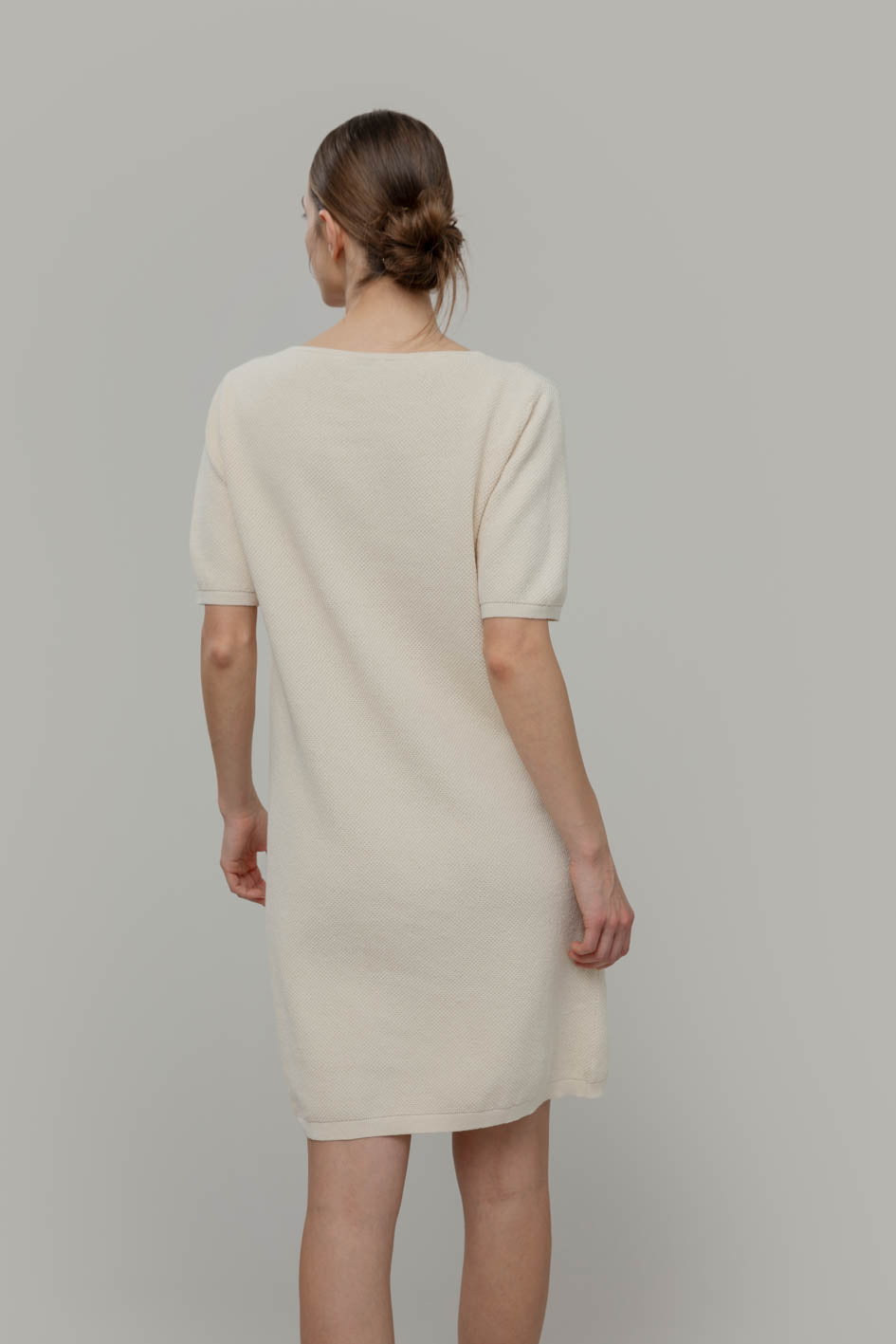 Kurzes Kleid Alessandra White Burro