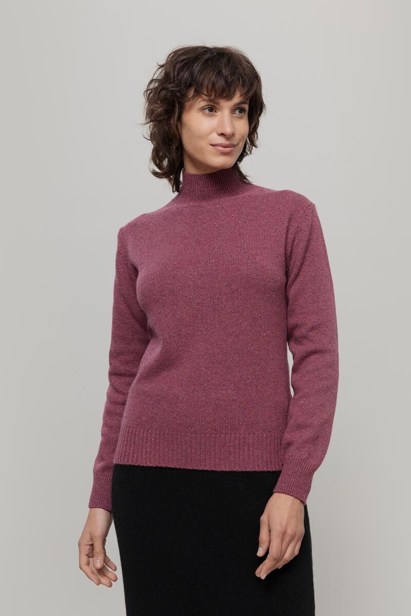 Cashmere Sweater Ada Red Marsala