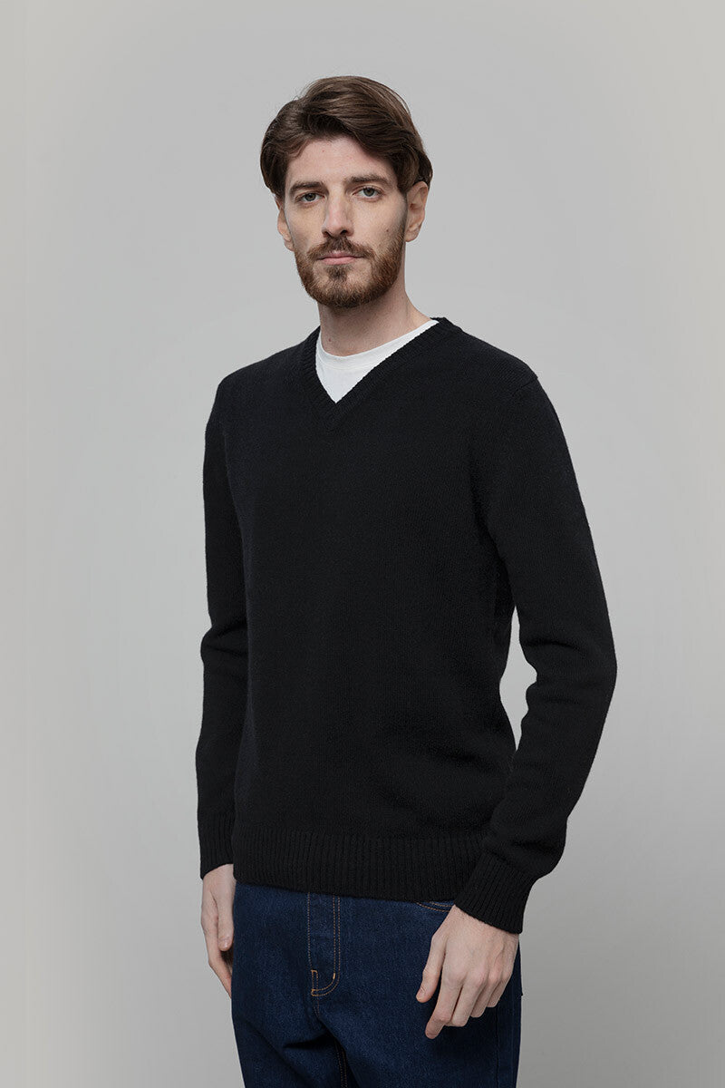 Pull V Flavio Noir