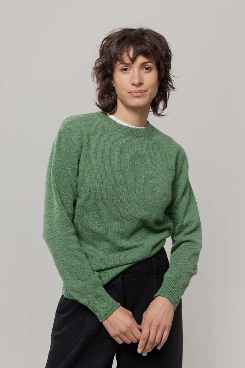 Cashmere Sweater Edda Green
