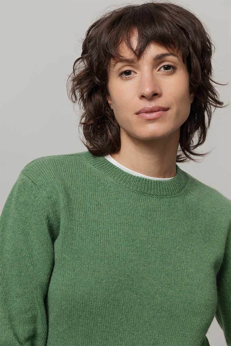 Cashmere Sweater Edda Green
