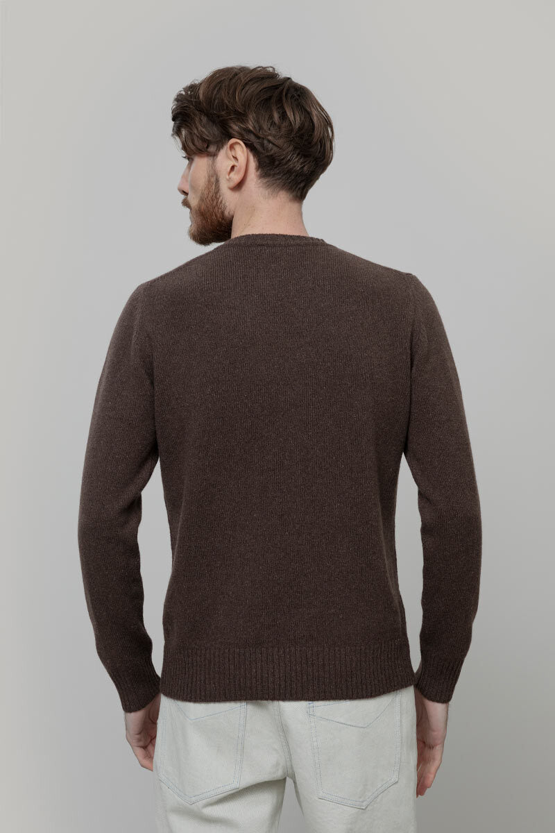 Pull Cachemire Roméo Marron