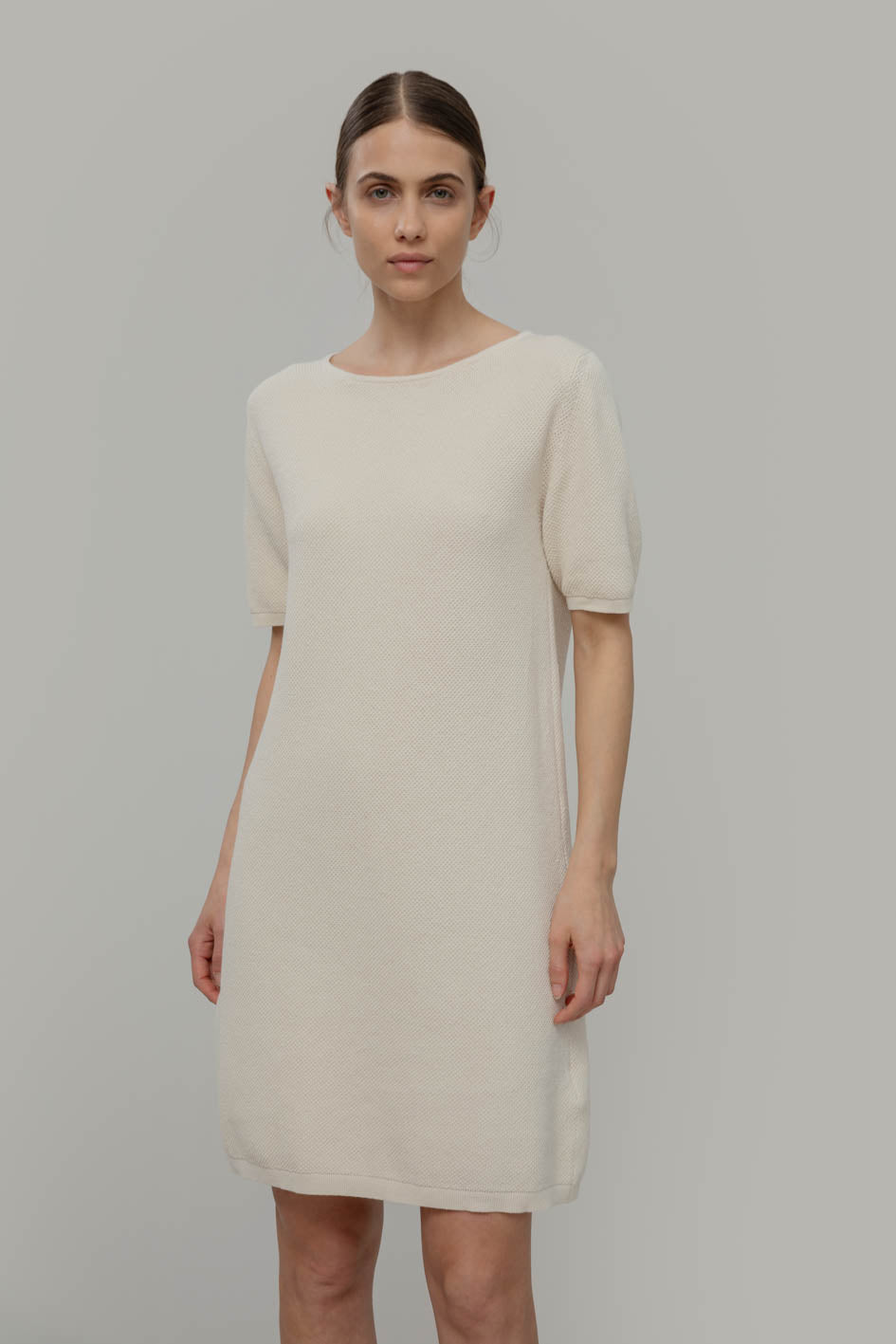 Kurzes Kleid Alessandra White Burro