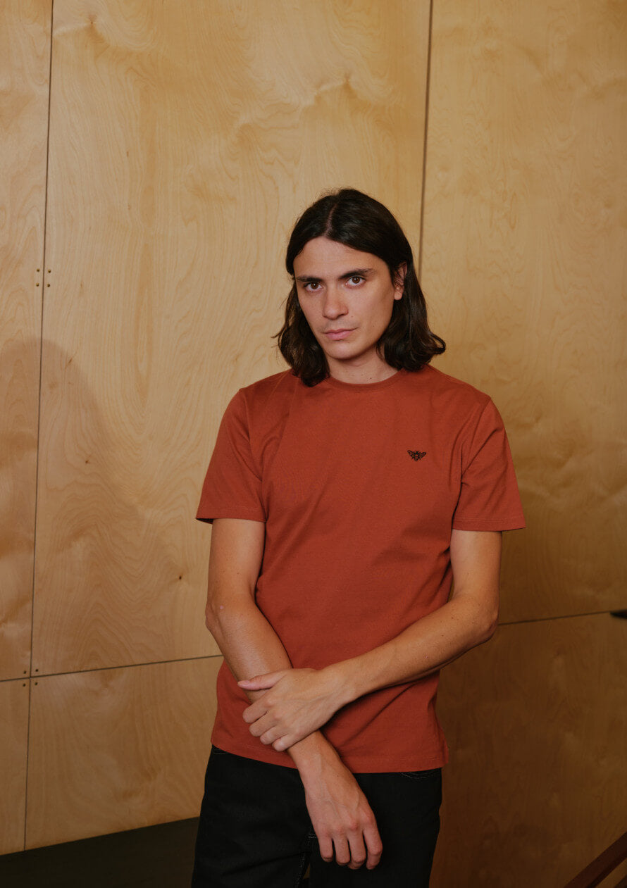 T-shirt Essaim Terracotta