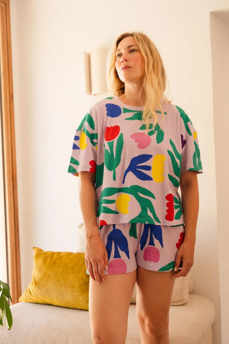 Kurzer Pyjama Tulipia