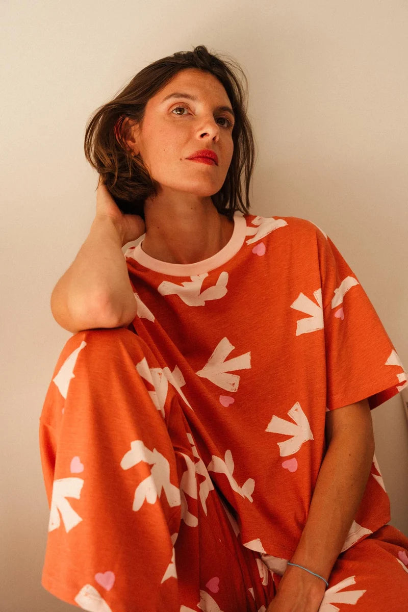 Pyjama Love Bird Pink